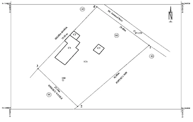 Extrasul de plan cadastral pentru informare poate fi furnizat online