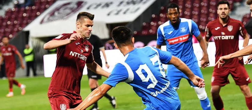 Poli Iași – CFR Cluj 2-1, în etapa a 14-a a Ligii 1