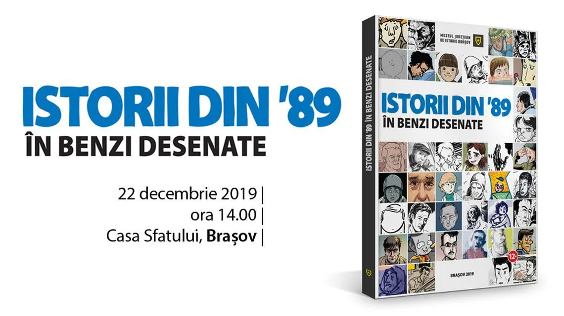 Primul album de benzi desenate despre decembrie 1989 publicat în România va fi lansat pe 22 decembrie, la Braşov