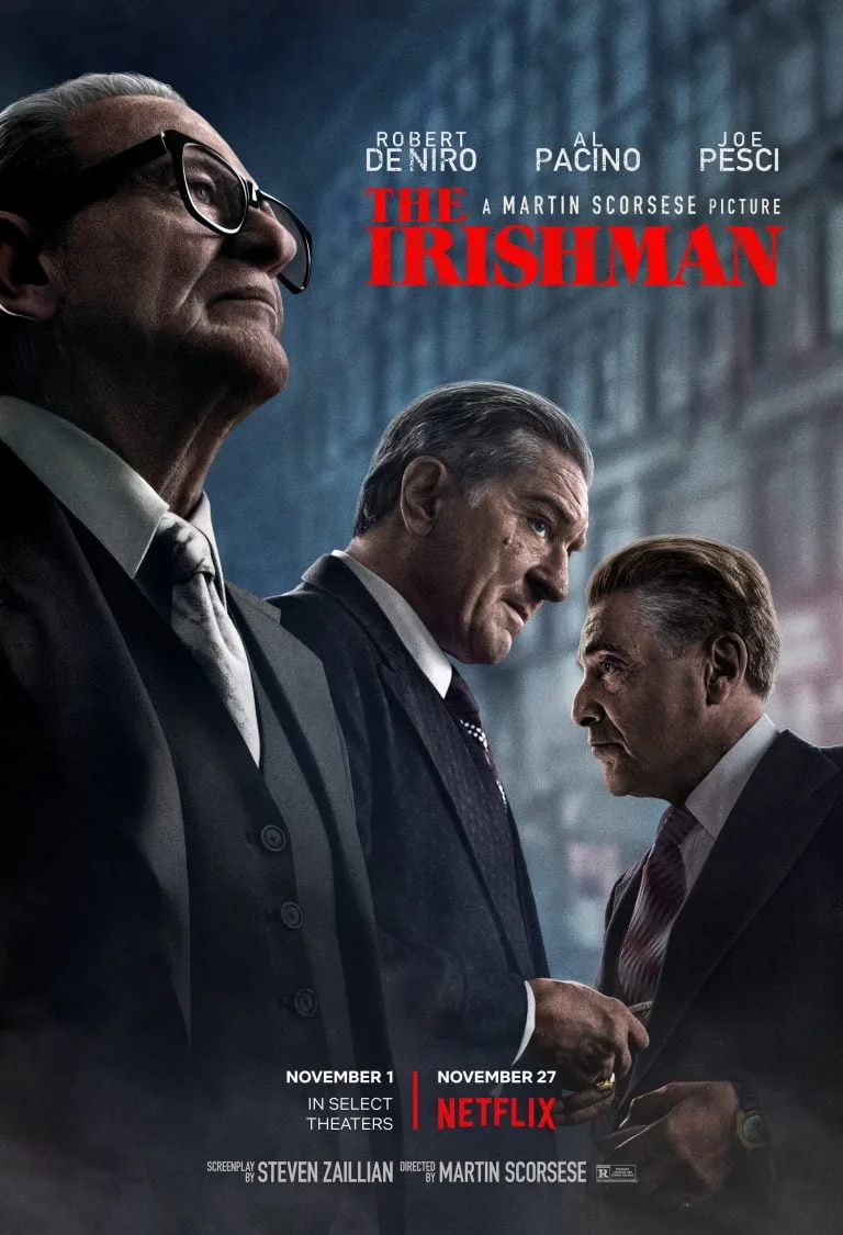 „The Irishman”, desemnat cel mai bun film al anului