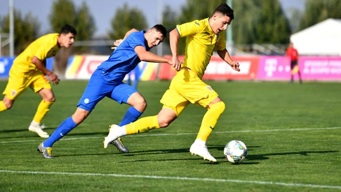 România U18 a pierdut meciul amical cu Slovacia U18, cu 1-2