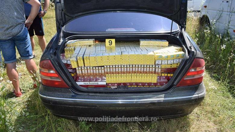 14 suspecţi de contrabandă cu ţigări