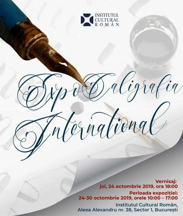 ExpoCaligrafia Internațional debutează joi cu o copie după o lucrare a Reginei Elisabeta