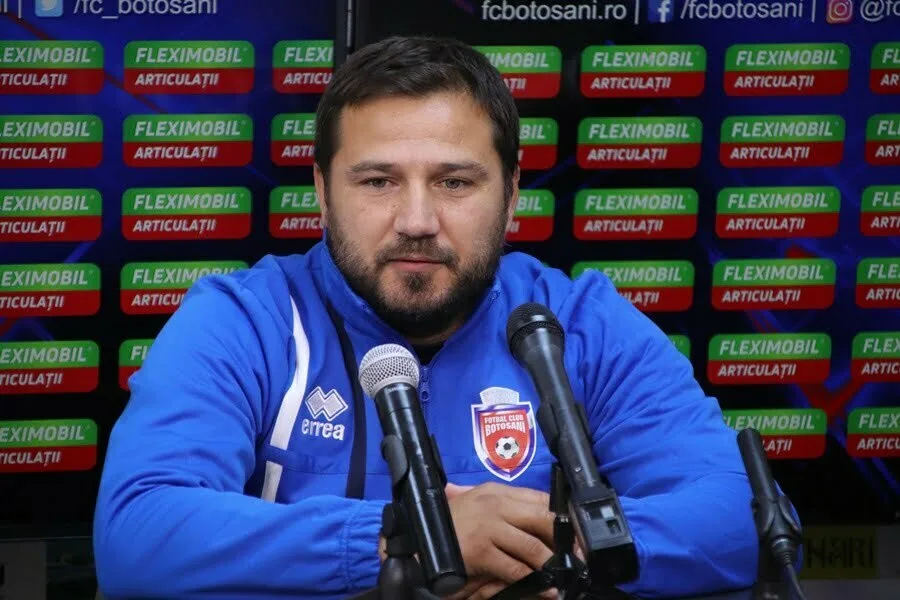 Marius Croitoru, antrenor FC Botoșani: Mi-aș fi dorit să am mai mulți jucători convocați la U21