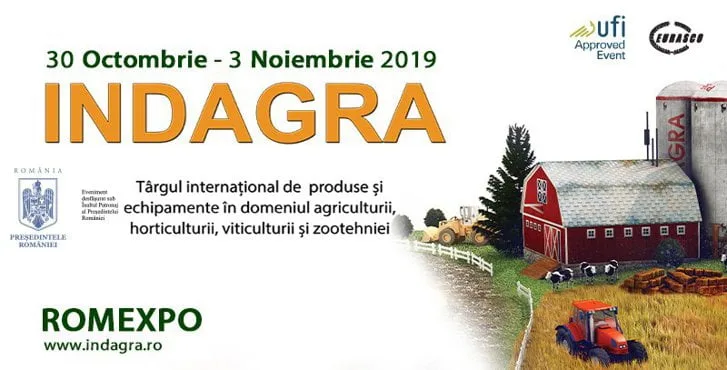 INDAGRA 2019, evenimentul reper pentru industria agricolă, reunește peste 540 de firme