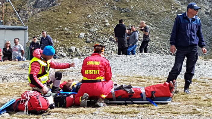 Sibiu: Exerciţiu Salvamont la Bâlea Lac; în acţiune va fi folosit şi un elicopter