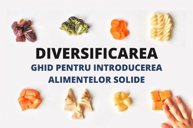 Ghid de diversificare a alimentației bebelușului